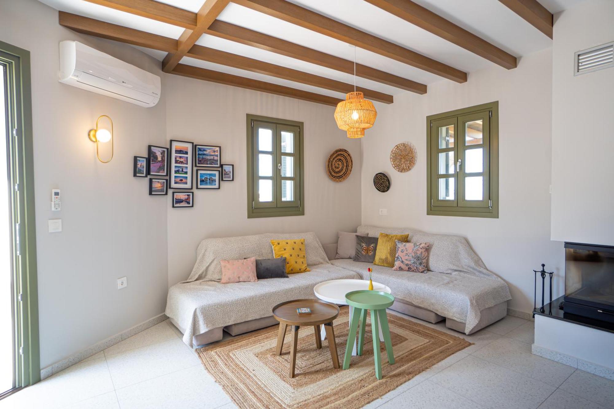 Villa Rosa - Luxury Villas With Panoramic Views Lagoudi Zia エクステリア 写真