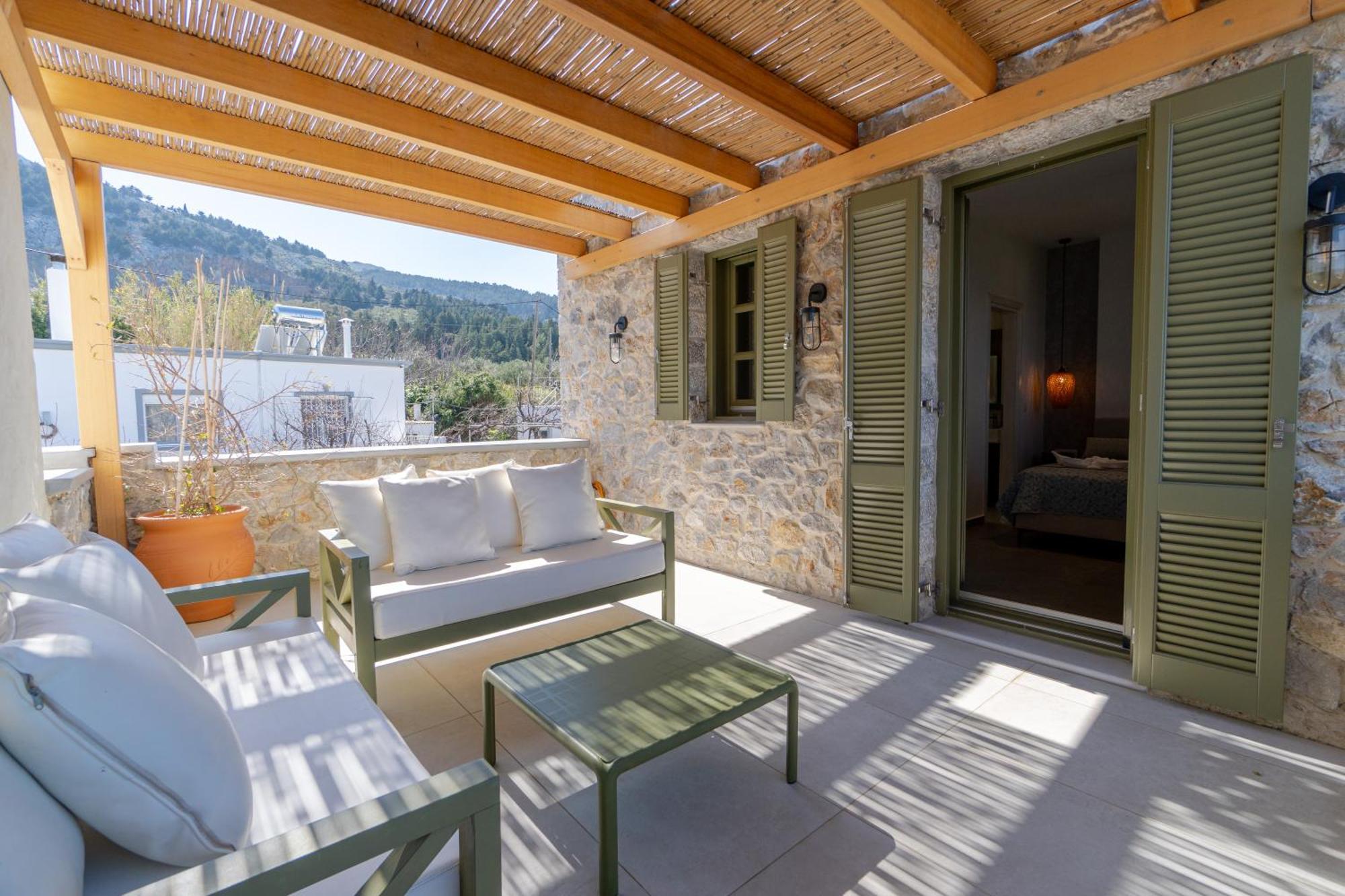 Villa Rosa - Luxury Villas With Panoramic Views Lagoudi Zia エクステリア 写真