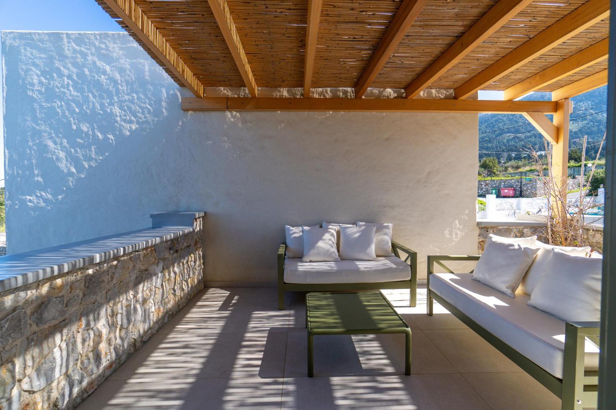 Villa Rosa - Luxury Villas With Panoramic Views Lagoudi Zia エクステリア 写真