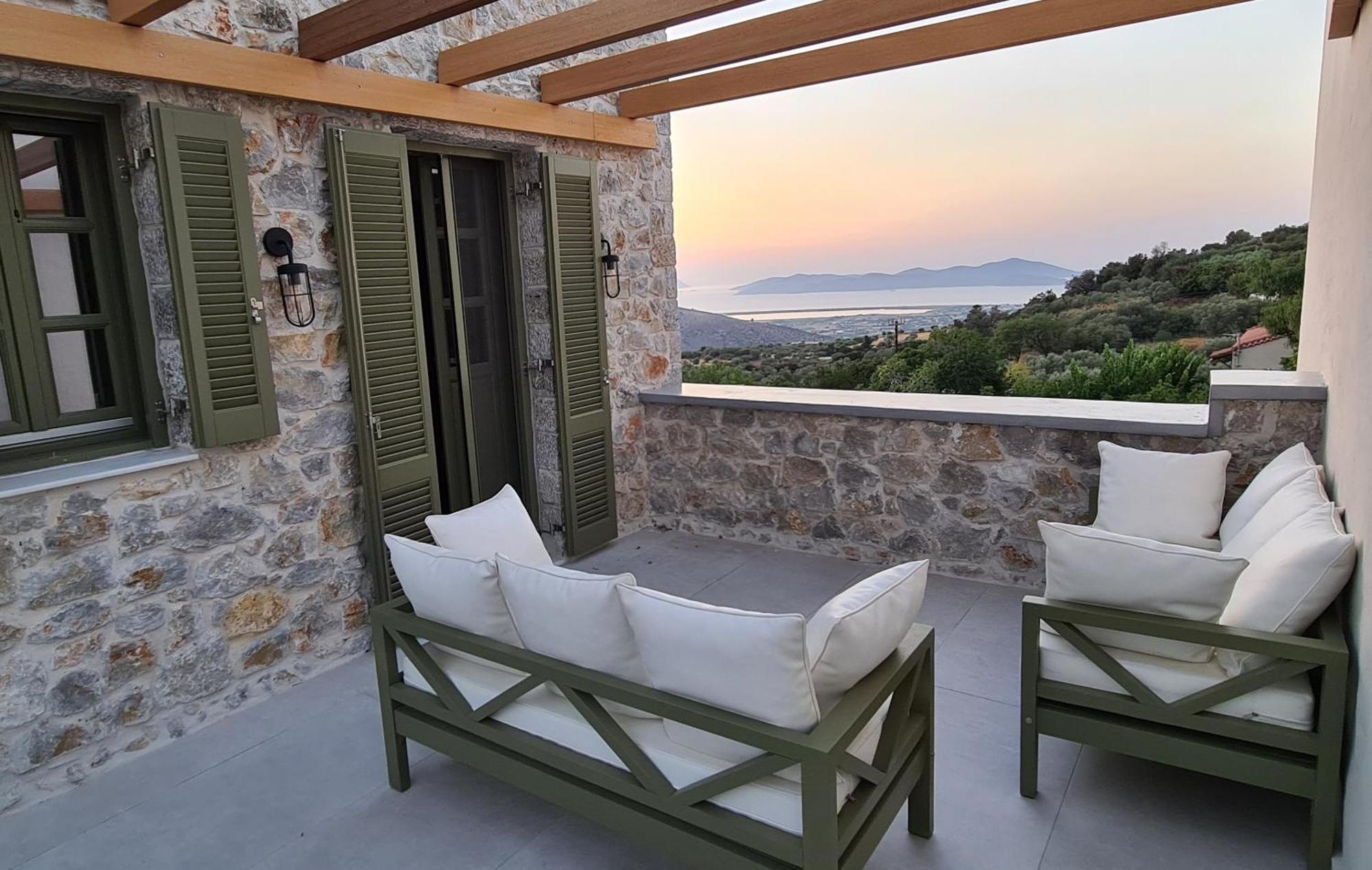 Villa Rosa - Luxury Villas With Panoramic Views Lagoudi Zia エクステリア 写真