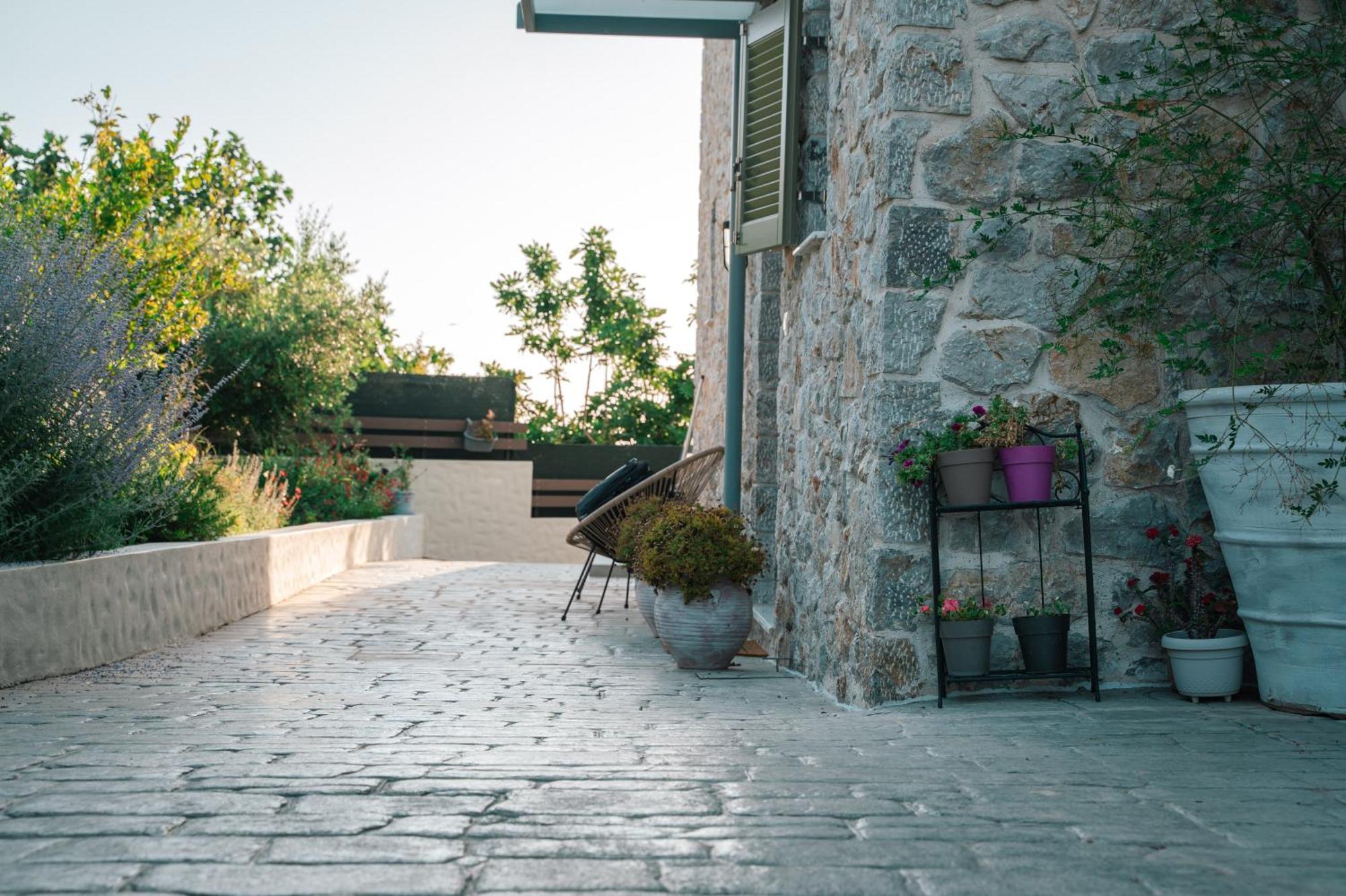 Villa Rosa - Luxury Villas With Panoramic Views Lagoudi Zia エクステリア 写真
