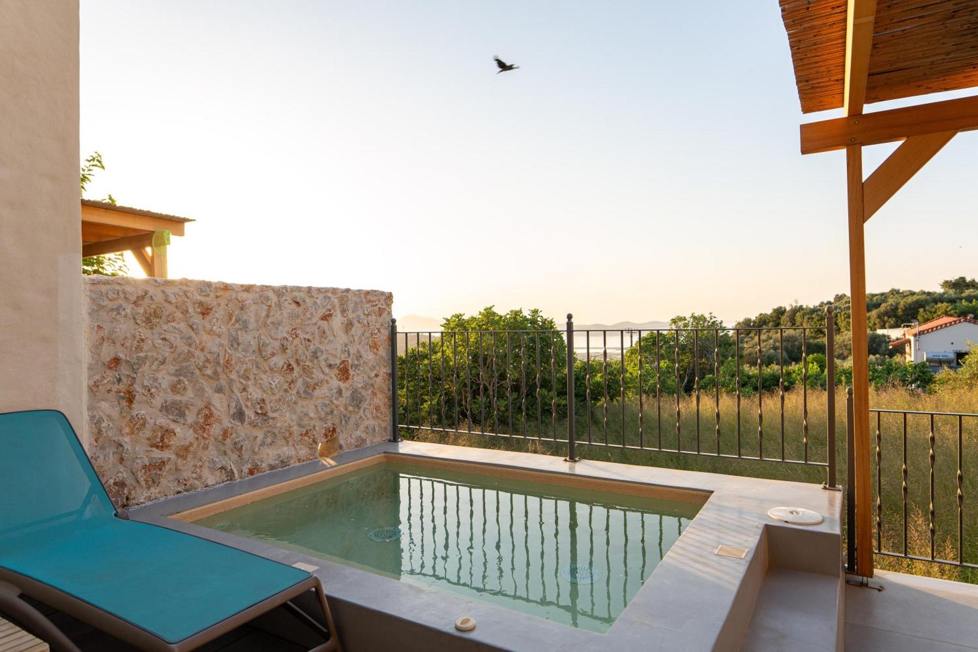 Villa Rosa - Luxury Villas With Panoramic Views Lagoudi Zia エクステリア 写真