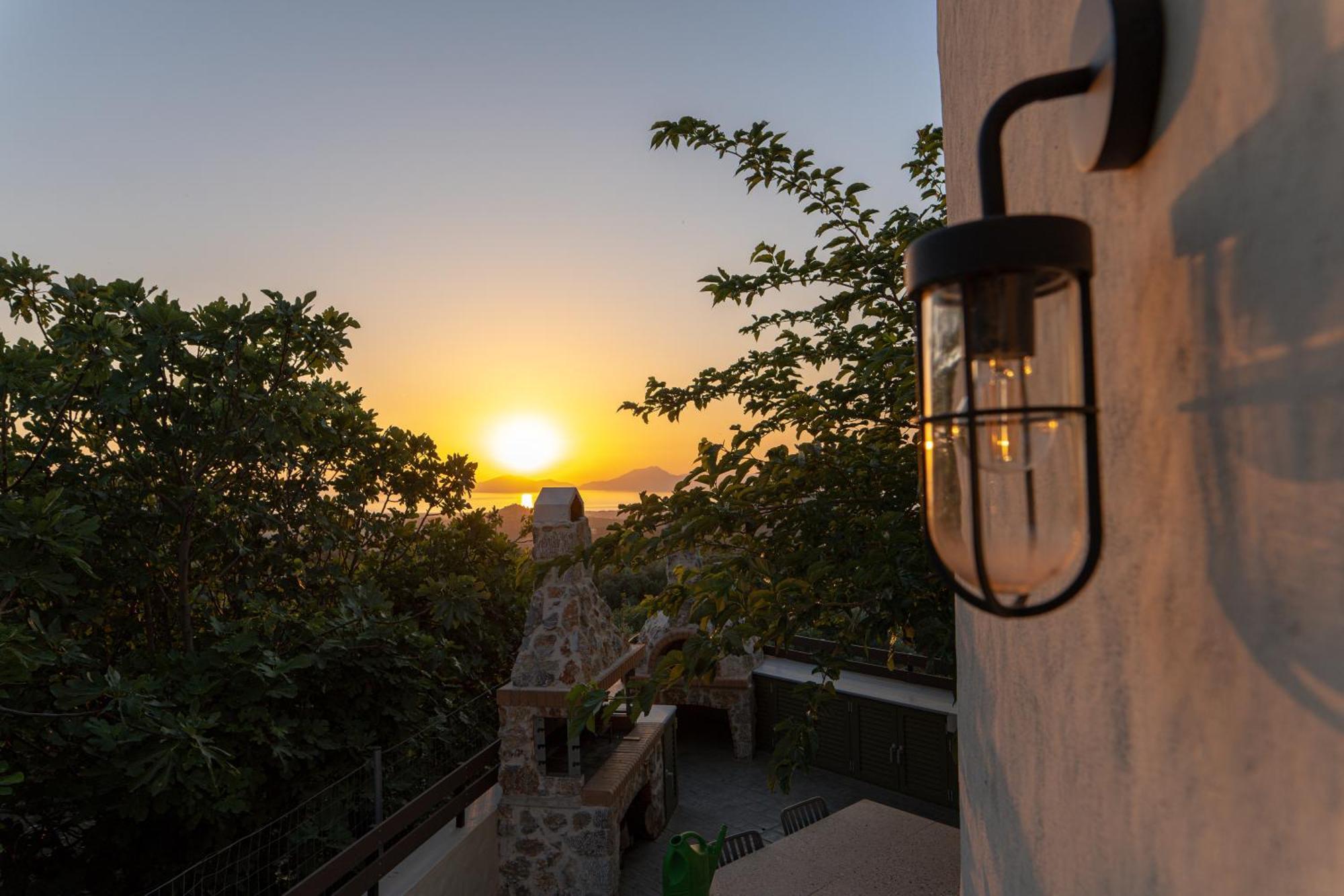 Villa Rosa - Luxury Villas With Panoramic Views Lagoudi Zia エクステリア 写真