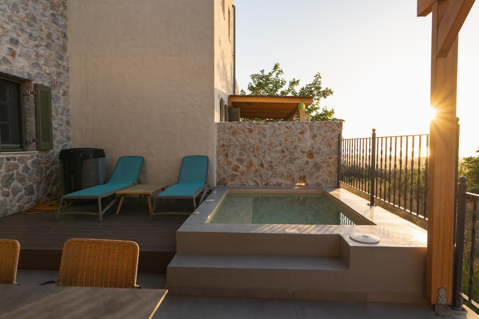 Villa Rosa - Luxury Villas With Panoramic Views Lagoudi Zia エクステリア 写真