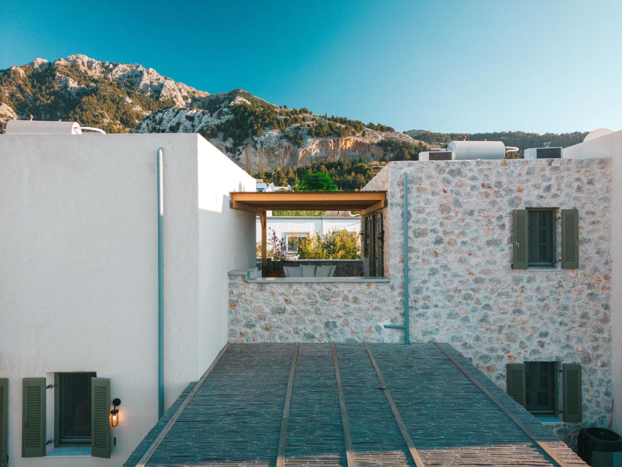 Villa Rosa - Luxury Villas With Panoramic Views Lagoudi Zia エクステリア 写真