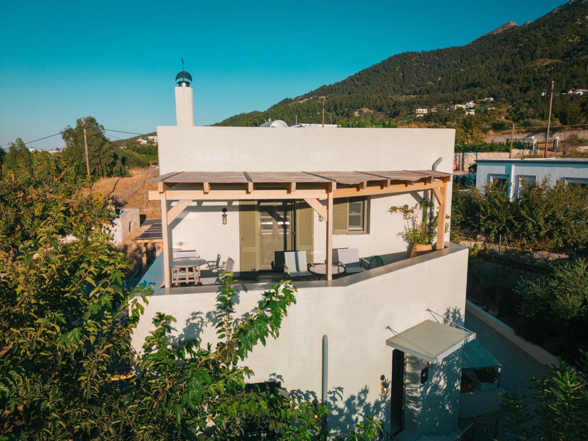 Villa Rosa - Luxury Villas With Panoramic Views Lagoudi Zia エクステリア 写真