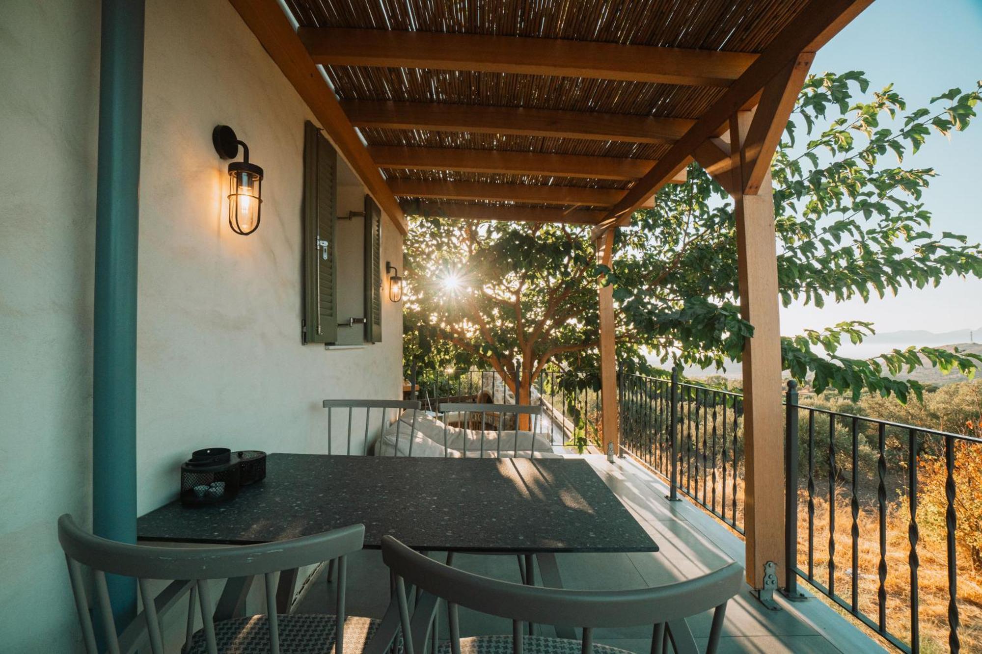 Villa Rosa - Luxury Villas With Panoramic Views Lagoudi Zia エクステリア 写真