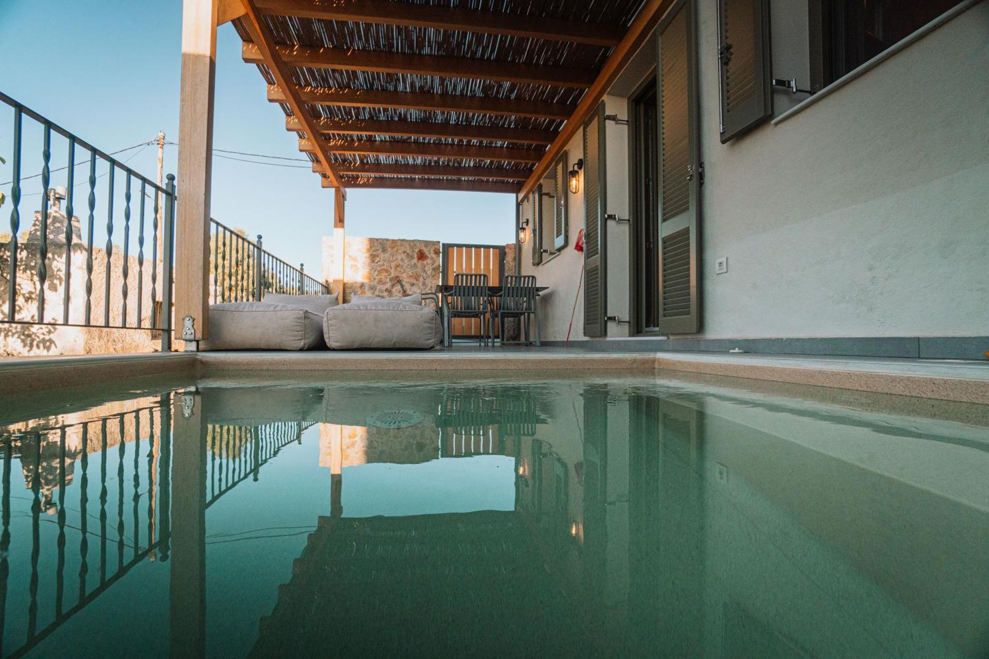 Villa Rosa - Luxury Villas With Panoramic Views Lagoudi Zia エクステリア 写真